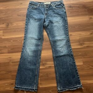 American Eagle Denim Jeans Size 10 Raw Hem NWOT